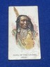 1888 N2 Allen & Ginter Indian Chiefs King Of The Crows Non S