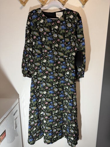 Tuckernuck Hyacinth House NWT Floral Sophia Maxi Dress Size Large Boho Preppy
