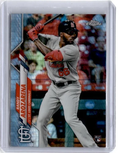 2020 Topps Chrome #49 Randy Arozarena Prism Refractor