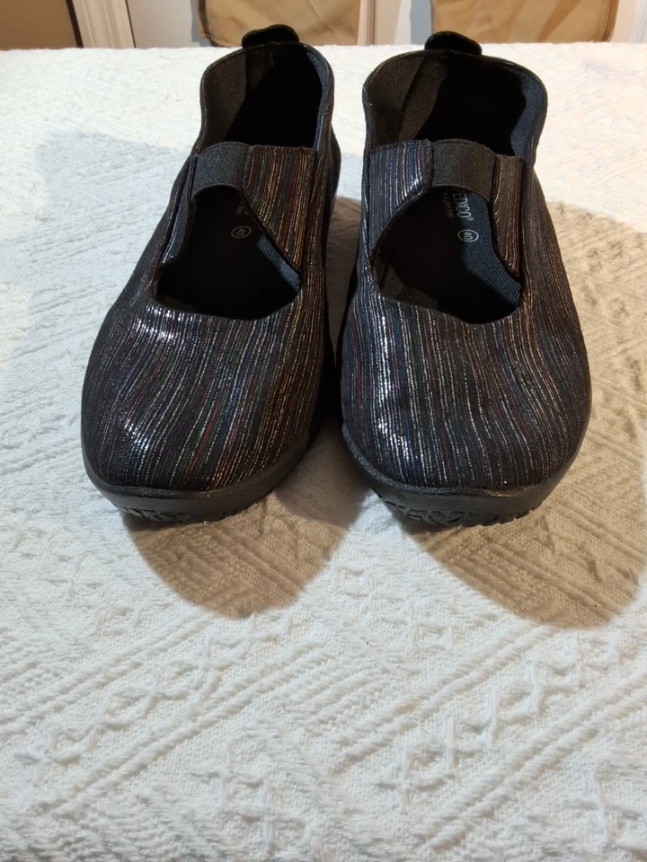 Arcopedico Mujer Leina Sorrento Muticolor Pisos Talla 9 Hecho en Portugal Cómodo Foto 2 de 4