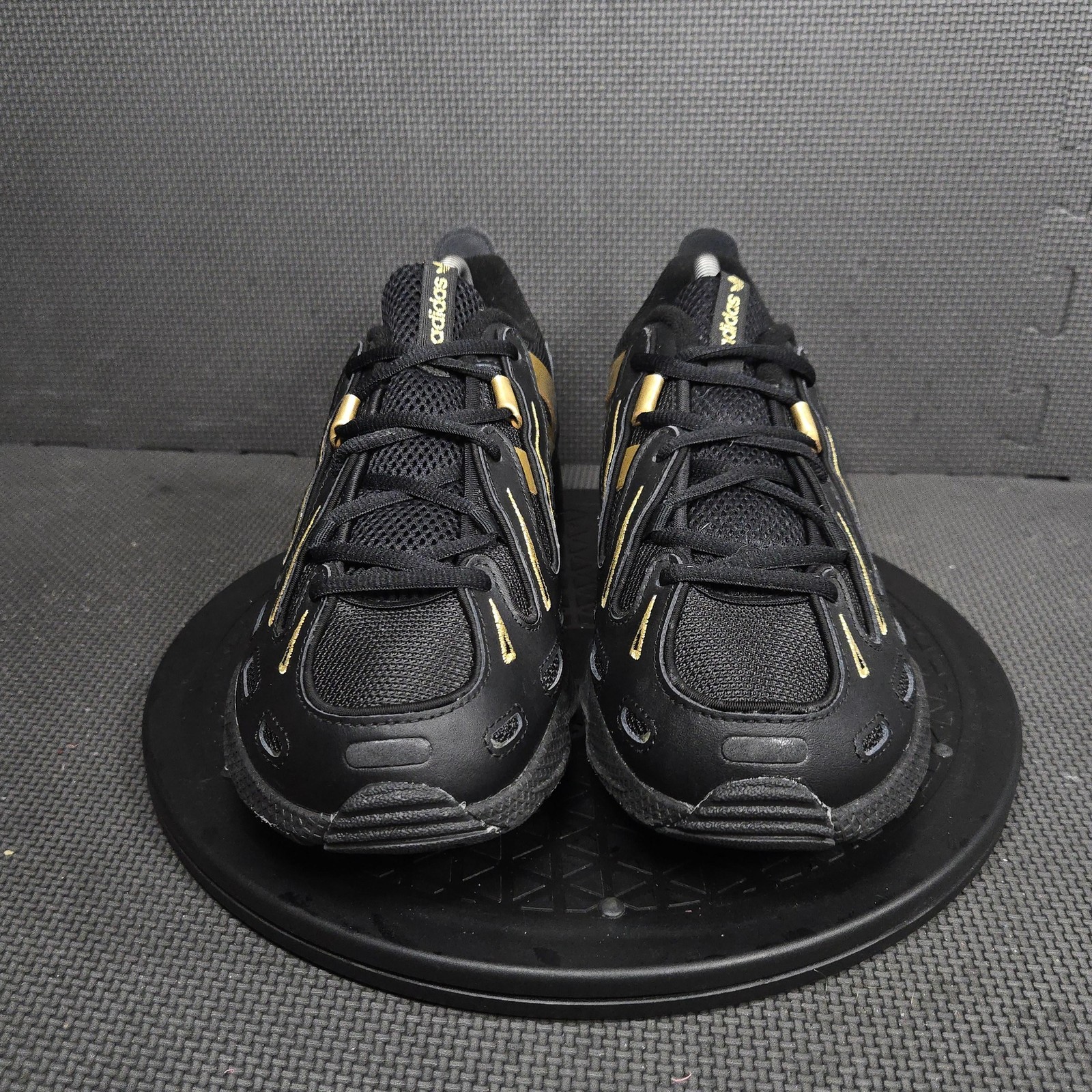 Adidas EQT Gazelle Shoes Mens Size 7.5 Black Gold… - image 4
