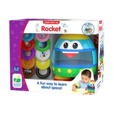 New - The Learning Journey Learn with Me - Rocket - Ages 2-5 | 1+ players