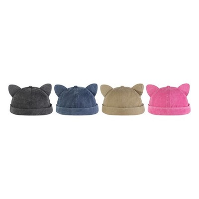Docker-Mütze, Beanie, visierlose Flip-Mütze, Matrosenmütze für Pendler