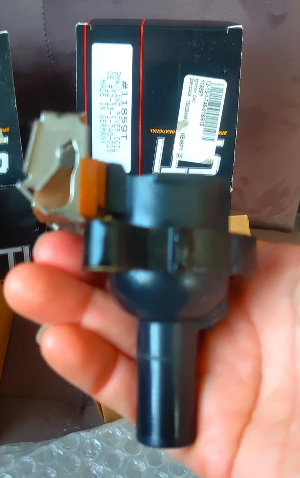 Bobina de ignição BMW Land Rover STI #11859T OEM 12131748018 - Imagem 3 de 4