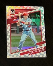 PAUL GOLDSCHMIDT 2021 Donruss Optic CRISIS PRIZM Toilet Paper