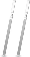 4 Sides Heavy Duty Toe Nail File Stainless Steel 7 2 Pcs/7.1IN
