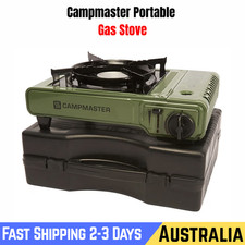 Premium Portable Butane Gas Burner Stove Single BBQ Camping 8,000BTU AGA APPROVE
