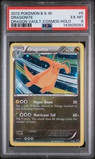 Dragonite 5/20 Cosmos Holo - Black & White Dragon Vault PSA 6 on eBay