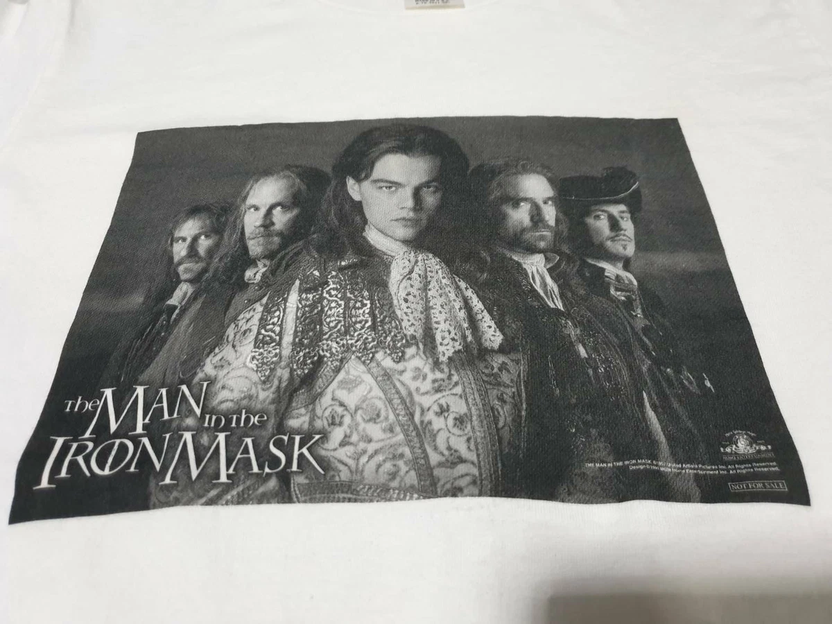 Vintage 90s The Man in the Iron Mask Movie Leo Leonardo DiCaprio Tee T-shirt S