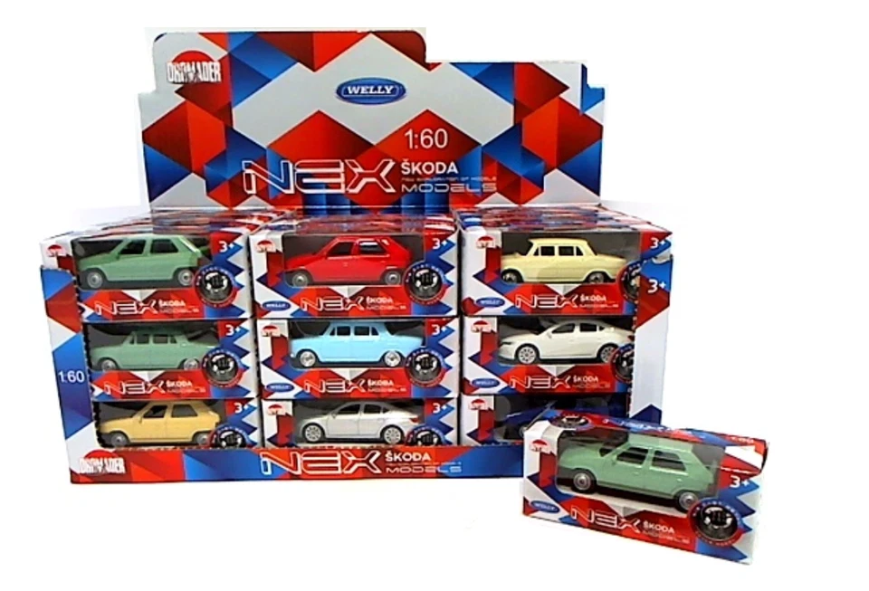 Skoda Octavia/Favorit/100/Czech Republic Cars Model Diecast Toy 1:60 Scale Welly