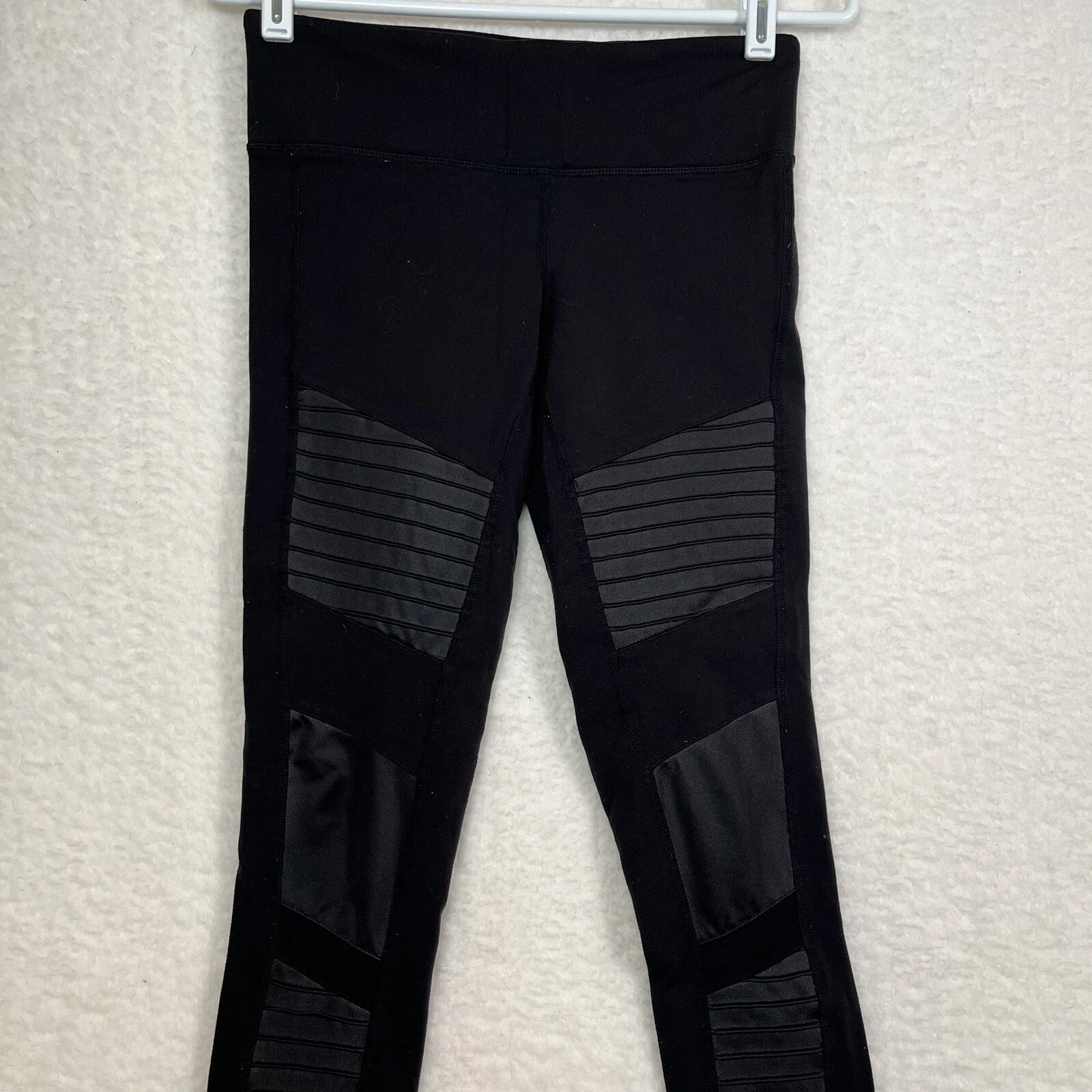 alo-yoga moto gym workout stretch casual leggings
