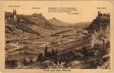 CPA AK Gruss aus dem Maintal GERMANY (1108774)