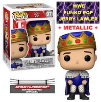Funko Pop Wwe Jerry Lawler Wrestling Figur - Wwe Serie 97 Elite Basic Raw Neu Jl
