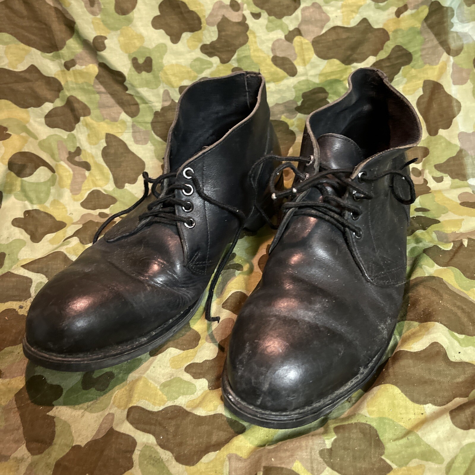 Addison Black Leather Elastic Ankle 