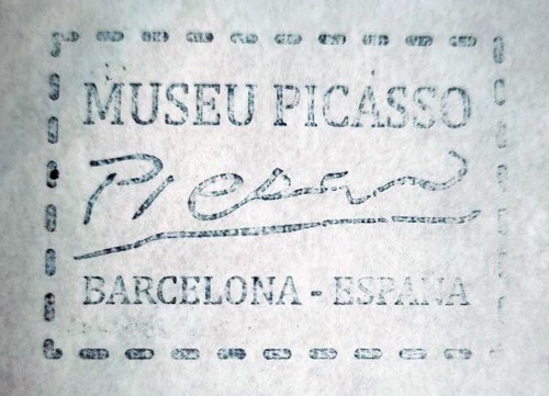 COA + Pablo Picasso Art Drawing Vintage Painting Singed Original on Paper - Picture 5 of 6