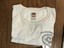 White Karate Kung fu Martial arts Taekwondo Uniform With ...