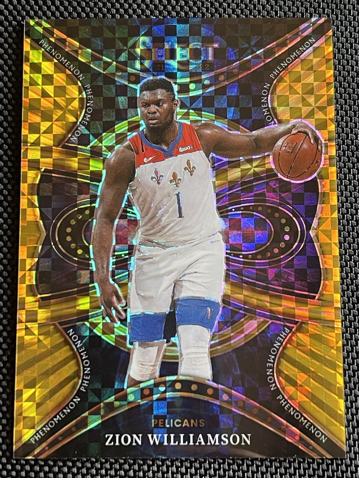 zion williamson 2021-22 Select Phenomenon gold /10