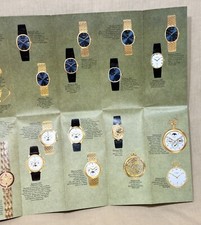 PATEK PHILIPPE 1991 Catalogue Brochure 3800 Nautilus 3900 Calatrava 3970 3945 /
