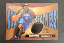 DREW GOODEN 2003-04 FLEER PATCHWORKS GAME USED JERSEY PATCH COURT GREATNESS!