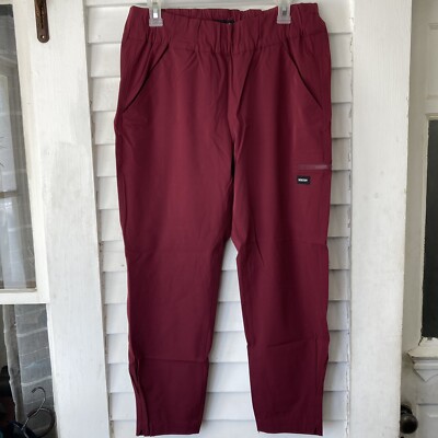 BURTON Multipath Tech Pants Wmns Sz M Performance Flex Mulled Berry Active NEW
