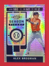 2020 Panini Contenders Optic Alex Bregman 129/299 Hyper Prizm #19 Astros