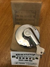 FIAT 1100 103 / 600 Multipla TAPPO SERBATOIO BENZINA CROMATO CON 2 CHIAVI NUOVO