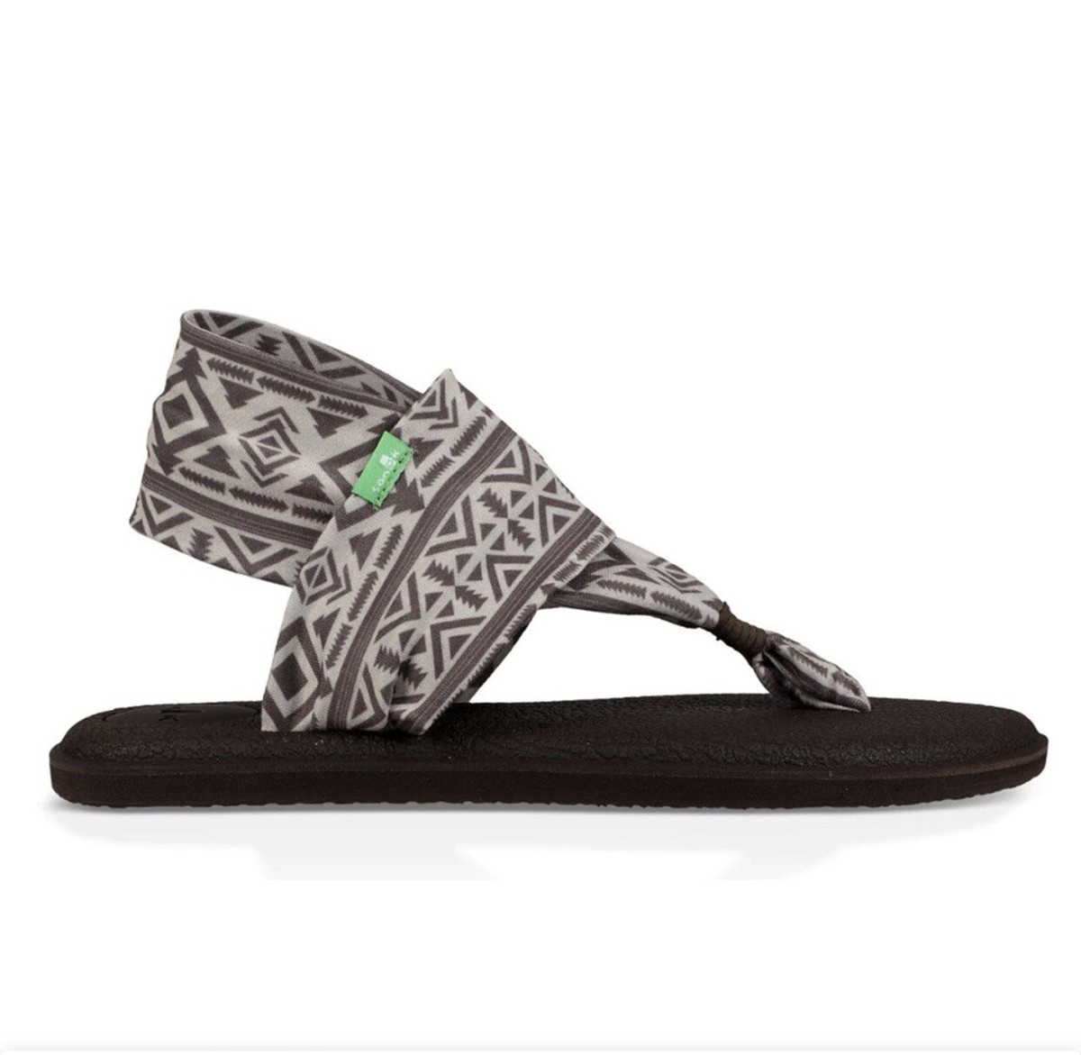 Women's Sanuk Yoga Sling Prints Sandal Size US 8/EURO 39