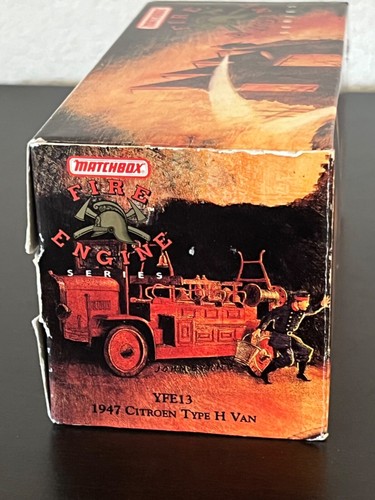 Matchbox Models of Yesteryear FIRE ENGINE 1947 CITROEN TYPE H VAN YFE 13 NEW+BOX - Picture 13 of 15