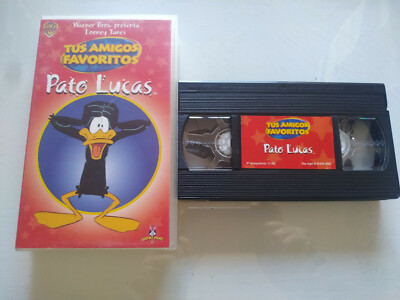 Pato Lucas Tus Amigos Favoritos Warner 2002 - VHS Cinta Tape Español