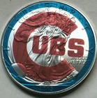 Chicago Cubs -  American Silver Eagle 1oz .999 Limited Ed. Silver Dollar Coin