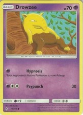 POKEMON CARD DROWZEE 71/214 NO 096 HYPNOSIS POKEMON TCG CCG