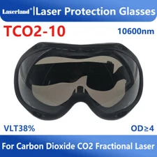 CO2 Safety Glasses Eyewear Laser Protective Goggles OD6+ Big Frame TCO2S10