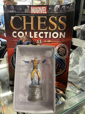 Marvel Chess Game Wolverine 55 Figure Collection Eaglemoss Comics COMICS TV Movi