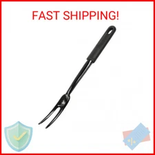 Chef Craft Basic Nylon Meat Cooking Fork, 12 inch, Black