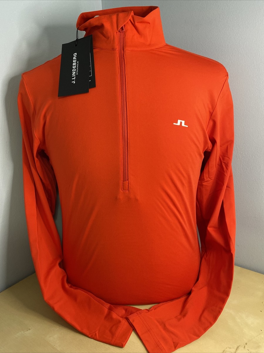 J. Lindeberg Hommes Luke Quarter Zip Mid Layer, Noir J LINDEBERG