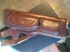 Vintage E. W. Bateman - Brown Leather TARGET Arrow Quiver