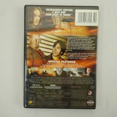 Die Hard 4 Live Free or Die Hard Unrated DVD Widescreen