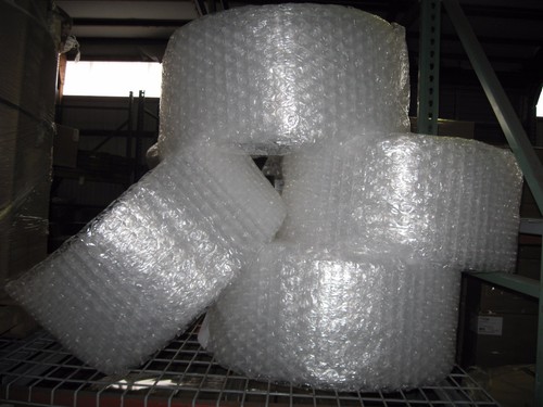 Large 1/2" Bubble Roll, 12" x 500' Per Order - SHIPS FREE