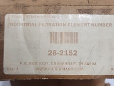 NEW IN BOX FILTERMART INDUSTRIAL FILTRATION ELEMENT 28-2152