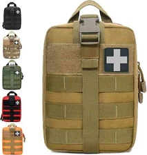 Tactical First Aid Pouch Kit Survival Military Medical Bag Utility Emergency Bag