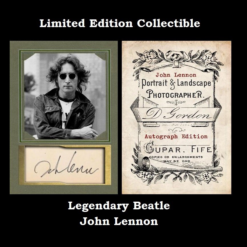 AWESOME Set 4 BEATLES JOHN PAUL GEORGE RINGO Memorabilia