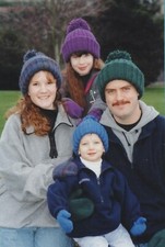 Fiber Trends Knitting Pattern AC-20 Easy Hat  Mittens for Child, Adults