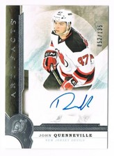 2016-17 Artifacts Rookie Autograph Redemptions #XIX John Quenneville 052/135