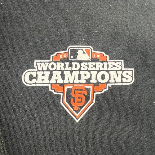 Giants Hoodie Sz S Womens Majestic 2012 World Series Champions Hooded Sweatshirt - Picture 3 of 9