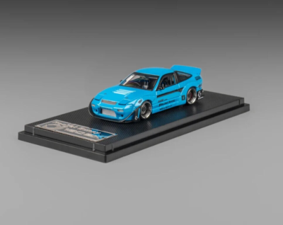 1/64 Metal NISSAN 180SX w/ Pop Up/Interior/Engine Model Car