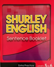 Shurley English Levels 5 & 6 Sentence Booklet Extra Practice 2015 Unused