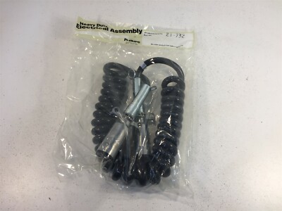 Phillips 21-732 Heavy Duty 7-Way Coiled Electrical Assembly SFO125CE BE27039
