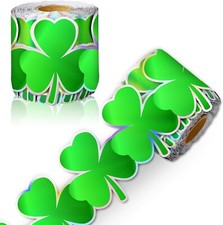 Whaline 65.6ft St. Patrick's Day Bulletin Board Borders Holographic Green