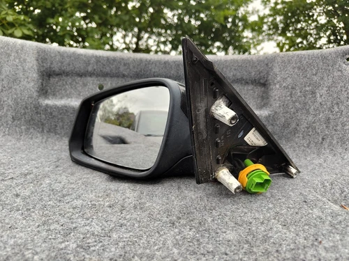 BMW 5 SERIES LCI F10 F11 LEFT SIDE MIRROR IN BLACK 457 2015. 7 Pin Power