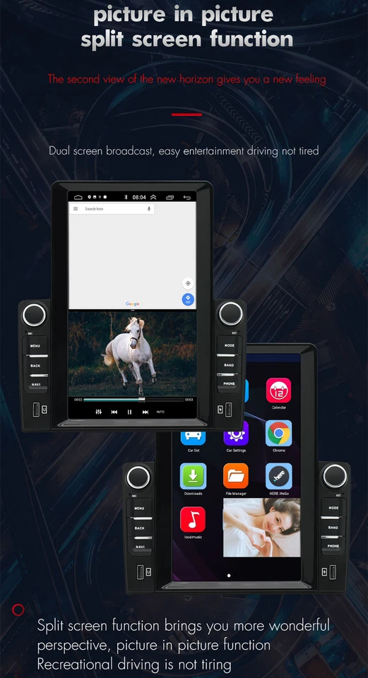 10.1'' Android 12 1+16G Car Radio GPS For Ford Transit Tourneo Custom 2013-2019 - Imagem 2 de 4